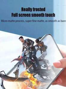 2 piezas Protector de pantalla antiespia mate, antirreflejo y a prueba de golpes que cubre toda la pantalla, compatible con funda de teléfono, a prueba de agua y a prueba de caídas, adecuado para 17 Pro Max 6.9 pulgadas y otros modelos, regalo de primavera para cumpleaños - Negro - Ver 5