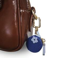 Mini Münzbörse mit Blaubeer-Anhänger, blau, kompatibel mit Airtag, Geschenk für Mädchen oder Frauen, Valentinstag Geschenktasche Anhänger, Schlüsselanhänger Accessoire für Frauen Geldbörse, Mini Geldbörse, Portemonnaie, kleine Geldbörse, Münzbörse - Blau - Übersicht 5