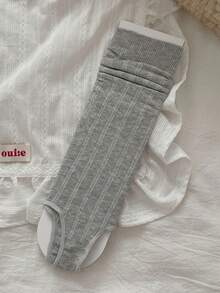 1 Pair Women's Summer Thin Toe-Divided Half-Palm Socks, Ballerina Style Two-Toe Design, Suitable For Flip-Flops - Multicolor - View 14