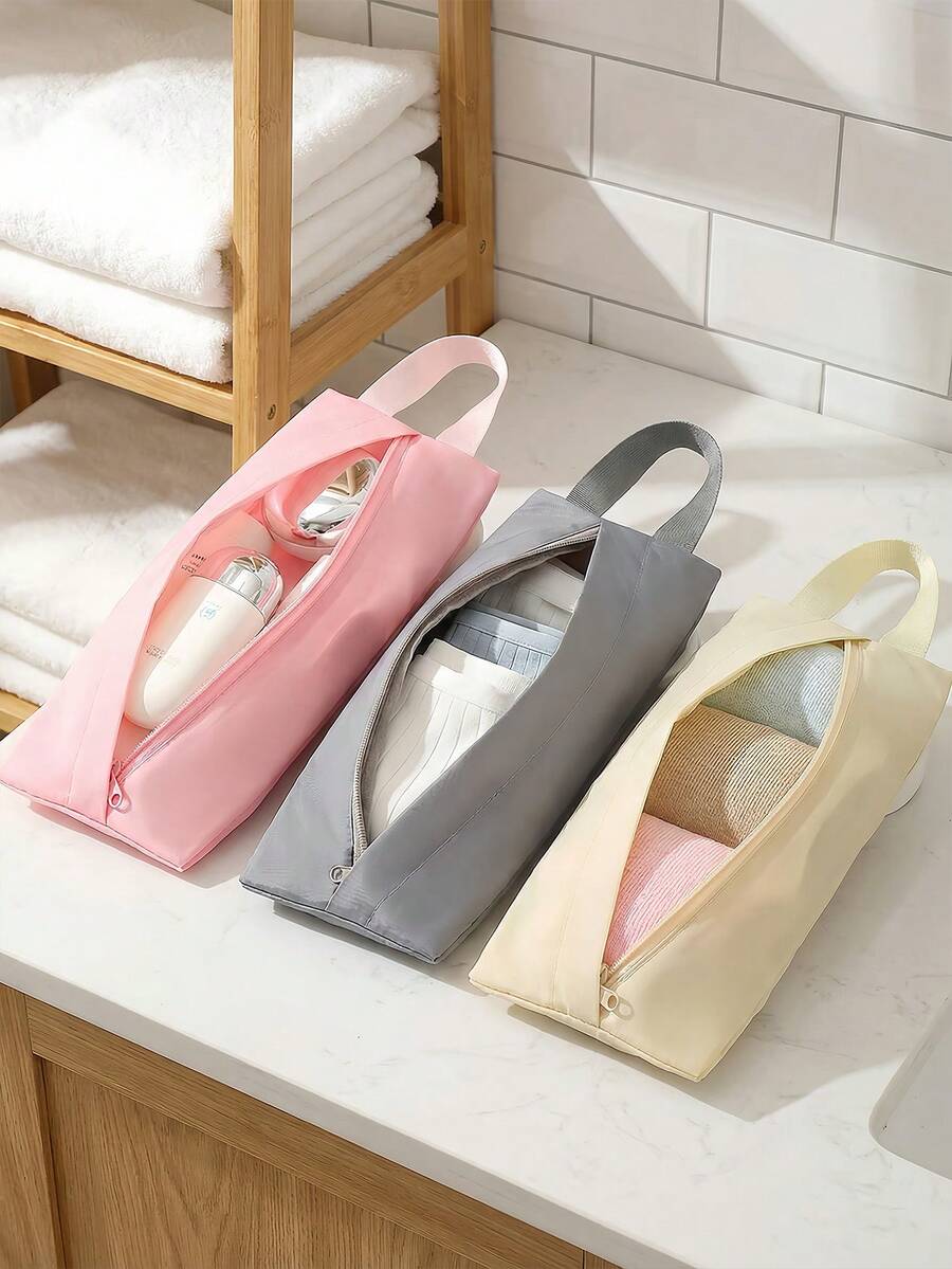 Tas Organizer Pakaian Dalam Tahan Air, Tas Penyimpanan Kaus Kaki Portabel, Tas Penyimpanan Kosmetik, Perlengkapan Olahraga, Perjalanan Kapal Pesiar, Perlengkapan Sekolah, dan Aksesoris Penting untuk Perjalanan.