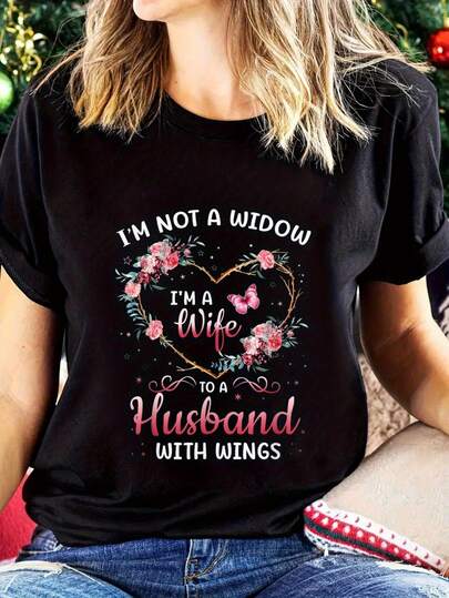 Camiseta holgada de verano para mujer con una corona en forma de corazón y el texto: "NO SOY VIELLA..."   Camiseta estampada para mujer, top versátil de manga corta, cómoda y transpirable, diseño clásico de cuello redondo, adecuada para el uso diario, citas o ropa casual.