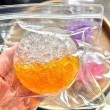 New Sugar Ball Handmade Squeeze Ball Filling Series DIY Pure Handmade Base Glue Stress Relief Gift 1PC - ASMR Toy - Squishy Toy - Fidget Toy - Sensory Squishy Toy - Multicolor - View 7