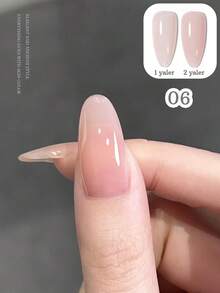 10毫升 MISS SHAKA 春夏美甲冰透明果冻裸粉色白色凝胶指甲油美白流行百搭美甲美甲沙龙家用DIY美甲用品 - 彩色 - 查看 13