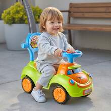Montables de empuje para niños - Modell mit Schubstange, verde, Dibujos animados - Ver 1