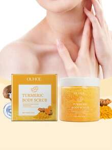 1 hũ kem tẩy tế bào chết toàn thân và chân nghệ 100g: Nhẹ nhàng làm sạch tế bào chết, dưỡng ẩm da, làm sáng da, mang lại làn da tươi mát và mịn màng. - Honey - Xem 1