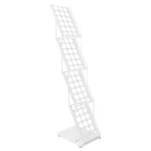 SanBouSi Display Stand&Foldable Magazine Rack With 4 Pockets For Exhibition And Trade Show - White 1pc - View 8