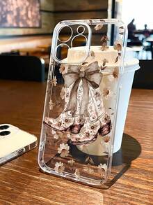 1个西部牛仔花卉拼贴图案透明TPU全包防震防指纹手机壳，兼容Galaxy Galaxy 17/17 Pro/17 Pro Max、16/16 Pro/16 Plus、15/15 Pro Max/15 Pro、11/12/13/14 Pro Max、11 Pro/11 Pro Max、12 Pro/12 Pro Max、13 Pro/13 Pro Max、14 Pro/14 Pro Max，时尚创意设计 - 彩色 - 查看 4