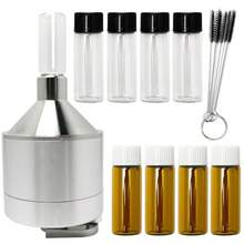 Juego de molinillo de especias de cocina 2.2 pulgadas plateado - Plateado - Ver 7