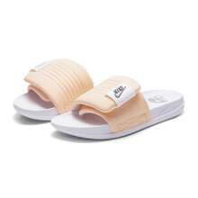 Dép xăng đan/dép lê nữ NIKE OFFCOURT ADJUST SLIDE, kiểu dáng tối giản, nhẹ nhàng và thoải mái DV1033-105 - Trắng/Đỏ tía đậm/Đỏ đào nhạt - Xem 3