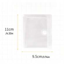 Album ảnh di động 3 inch, có thể chứa nhiều ảnh, lý tưởng cho người hâm mộ sưu tầm ảnh thần tượng. Cũng có thể được sử dụng như một công cụ sắp xếp ảnh, có khóa an toàn. Hoàn hảo để lưu giữ những kỷ niệm quý giá trong các chuyến du lịch, đám cưới, sinh nhật, Giáng sinh và Ngày Valentine. - Trắng - Xem 5