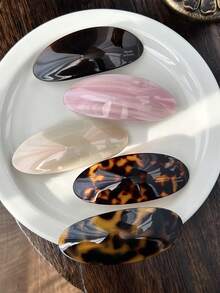 1pc Korean Style Metal Clip Hair Accessory, Elegant Hairpin Barrette For Daily Wear, Holiday Gift, Hair Clips, Hair Barrettes Claw Clips, School Stuff, Hair Accessories, Head Accessories - Multicolor - View 7