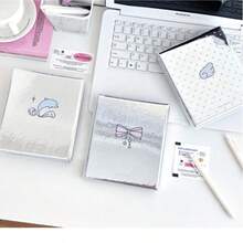 1pc Full Star Wing Silver Photo Album, 4-Slot Life Collage Card Holder, Instant Film Card Album - Card Storage Album - View 4