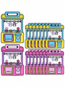 5/10/20个装可爱娃娃图案礼品袋，拉链塑料零食袋，适合生日、派对、节日 - 日常/派对/节日使用 - 查看 6