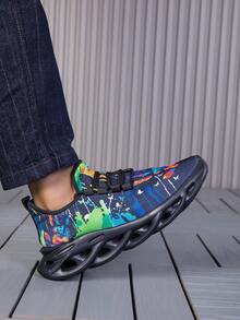Nowe, letnie, szybkoschnące, oddychające buty do wody na świeżym powietrzu z 2026 roku, buty do pływania, nurkowania i snorkelingu na plaży, wielofunkcyjne buty do wspinaczki i fitnessu, lekka, elastyczna cholewka z siateczki, podeszwa z otworami drenażowymi, niezbędne na plażę, uniwersalne buty sportowe w paski, czarno-niebieskie buty do wody, rozmiar 35-47 - Czarne - Zobacz 5