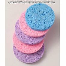 5pcs Soft Facial Cleansing Sponges For Daily Use - Multicolor - View 11