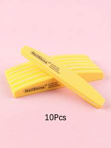 5pcs Double-Sided Nail Files With Flexible Foam Blocks And Crescent-Shaped Buffing Blocks Manicure Tool Set - Multicolor - View 22