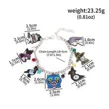 Pulsera del grupo femenino de K-POP "Witch Hunting", mercancía creativa de trío musical de aleación metálica - Multicolor - Ver 8