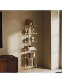 1pc Elegant Acrylic Champagne Tower Glass Holder, Minimalist Modern Transparent Display Stand For Party, Wedding, Christmas - Multicolor - View 1