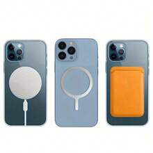 【未来风尚】无线充电Q型铝合金贴纸 - 兼容所有智能手机，不锈钢材质，时尚设计，紫色光晕点缀 - 彩色 - 查看 7