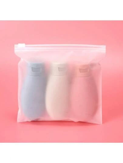 This Morandi-Inspired Travel-Sized Bottle Set Includes One Empty Shampoo And One Empty Shower Gel Bottle. These Reusable Cosmetic Containers Each Hold 2.0 Ounces And Feature An Easy-Squeeze Design.