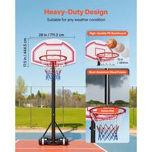 Tabellone da basket - da 1,6 a 2,1 m - Visualizzare 5