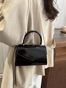 2026 Spring New Arrival Niche Design Quality Small Shoulder Bag, Fashionable Versatile Crossbody Square Bag For Women - Black - View 7