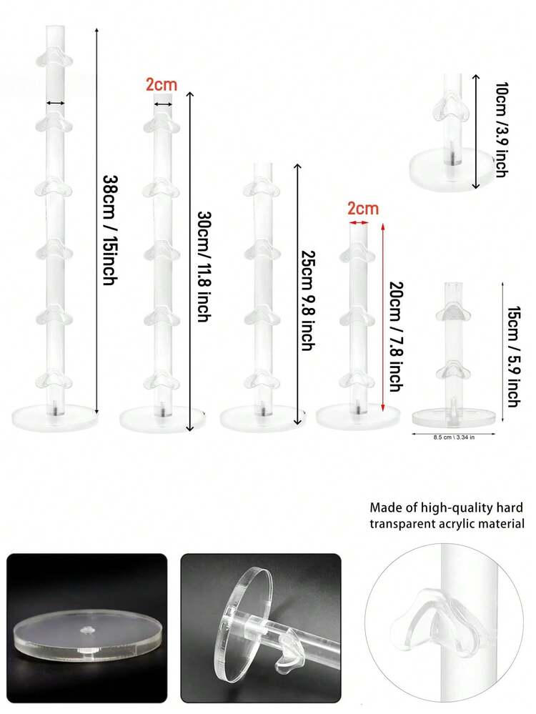 Giá đựng kính mắt thời trang bằng acrylic, kệ trưng bày kính mắt, giá đỡ kính mắt, giá đỡ gọng kính. - Xem 8