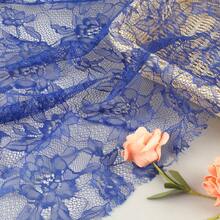 1 tấm vải ren hoa dệt jacquard, rộng 63 inch, ren lưới thêu tinh tế, thích hợp cho váy cưới, khăn voan cô dâu, các sản phẩm may vá DIY, trang trí nhà cửa và may mặc. - Nhiều màu - Xem 15