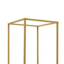 kangten 10 PCS Gold Blume Stehen für Hochzeit Tisch Mittelstücke Decor, Hochzeit Blumenständer für Blumenarrangement, Party, Veranstaltungen, Home Decor - Gold - Übersicht 3