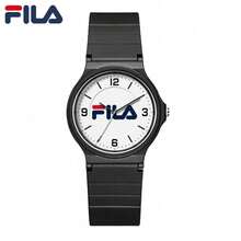 FILA 38-6695 复古硅胶石英表 35mm 小表盘 30米防水 情侣腕表 - 均碼 - 查看 1