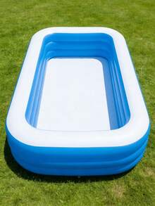 Bañera grande plegable para bebés, piscina de juegos de agua portátil para niños, piscina de baño para nadar en interiores y exteriores para niños pequeños, para la hora de la ducha en verano - piscina - Ver 7