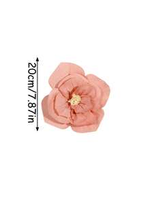 6件組婚禮裝飾花，7.87英吋白色/粉色仿真紙花，婚禮背景裝飾，DIY裝飾紙花，戶外派對裝飾，適用於婚禮裝飾、天花板懸掛裝飾、派對DIY裝飾 - 多色 - 查看 9