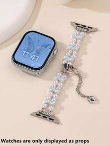 1 pieza Diadema para niñas con diseño de perla y lazo azul, se ajusta a tallas 8/9/10 - Multicolor - Ver 6