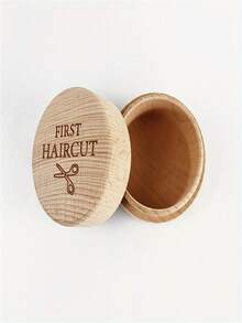 Caja de recuerdos de madera natural para guardar el cabello, regalo perfecto para nuevos padres, caja portátil de almacenamiento de cabello para preservar los primeros recuerdos, hecha de madera de haya natural, diseño ligero y minimalista - Ver 11