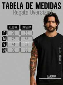 Men's Oversized Tank Top, Nordic Style, Gym, Warrior, Viking, Casual, Streetwear, Luxury - màu đen - Xem 5