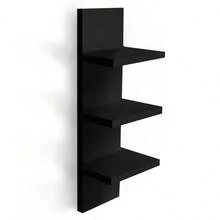 3/5-Tier Floating Wall Shelf Unit - Versatile Storage & Display For Bedroom, Living Room, Office - Ideal For Books, Shoes, Vanity, And TV - Modern Minimalist Design Shelves - Màu hỗn hợp - Xem 21
