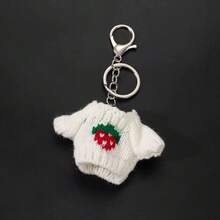 1pc Mini Sweater Keychain, Backpack Charm, Cute Bag Accessory And Phone Charm - Multicolor - View 13