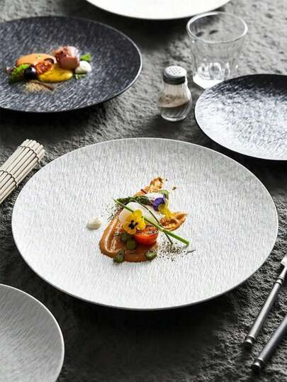 1pc/4pcs Reusable Snack Tray, Small Plate, Cup Holder, Coffee Cup Tray, Decorative Fruit Plate, Dessert Tray, Bread Tray, Kitchen Utensil Tray, Decorative Dining Table Plate, Room Decor Tray, Party & Christmas Tray