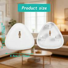 TWO DADS 5/10/30 piezas Tapas de enchufe de Reino Unido, enchufes de para niños y bebés para tomas de corriente del Reino Unido - Multicolor - Ver 2