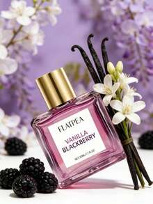 1瓶50毫升紫莓香草香氛喷雾 - 持久留香的天然甜美果香，适用于家居、浴室和厨房。提升您的生活氛围。时尚礼品之选。 - 黑莓香草 - 查看 1