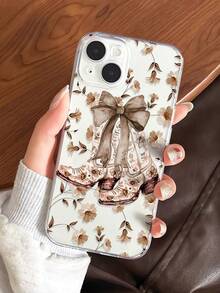 1个西部牛仔花卉拼贴图案透明TPU全包防震防指纹手机壳，兼容Galaxy Galaxy 17/17 Pro/17 Pro Max、16/16 Pro/16 Plus、15/15 Pro Max/15 Pro、11/12/13/14 Pro Max、11 Pro/11 Pro Max、12 Pro/12 Pro Max、13 Pro/13 Pro Max、14 Pro/14 Pro Max，时尚创意设计 - 彩色 - 查看 3