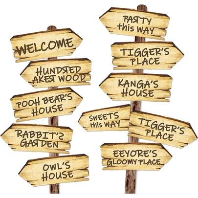 11pcs Arrow Design Baby Shower Decorations, Suitable For Baby Birthday Party Supplies