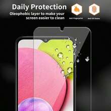 3pcs Phone Tempered Glass Screen Protector - Clear - View 4