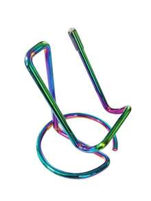 10/1pc Metal Desktop Phone Holder Dual-Use Creative Business Card Holder, Suitable For Living Room, Bedroom, Office Desk, Study - Multicolor - View 19