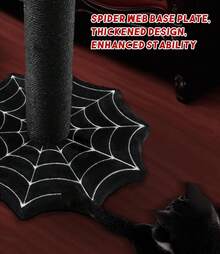 Gothic Cat Scratching Post With Spider Toys For Indoor Cats - Medium - View 5