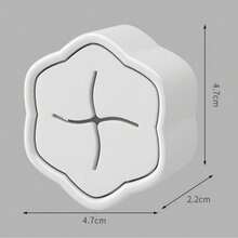 1 Juego de Toallero, Soporte de Toalla para Baño sin Taladrar, Organizador de Barra de Toalla, Gancho de Toalla - Blanco - Ver 5