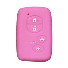 Key Fob Cover For  Camry 4 Buttons Remote Protector Case Fit For Avalon Camry Hybrid Corolla Highlander Hybrid Prius Plug In Hybrid Scion FR-S 10 Series Pink - Pink - 查看 1