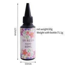 500克/1000克透明UV固化环氧树脂首饰制作套装，快速固化UV活化透明树脂，适用于首饰制作 - 多色 - 查看 15