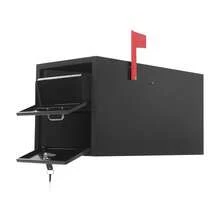 Lockable Mail Box Metal Parcel Drop Box For House Outside Post Mount Mailbox Heavy Duty - Parcel Drop Box - View 11