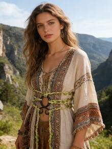 中世纪维京骑士角色扮演装扮配饰 Cosplay 腰带 - 彩色 - 查看 2